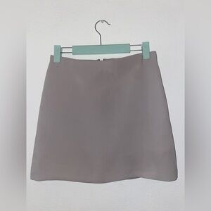 wilfred aritzia Women’s Size 2 Mini Gray Skirt Boho Capsule Wardrobe
